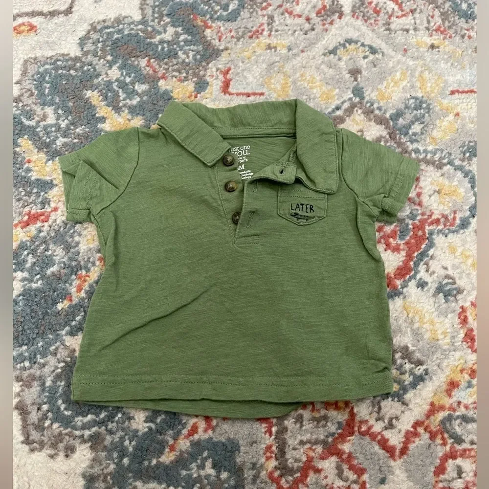 Set of 5 Button Down Shirts 3-6 months